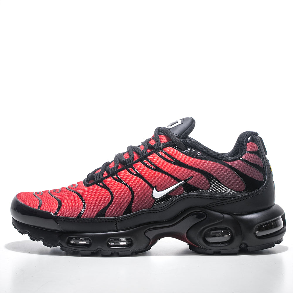 Zapatillas Airmaxplus TN Negro/ degrade rojo