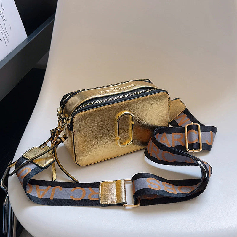 Bandolera mj Dorada metalizada