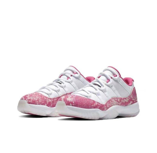 Zapatillas J 11  Low Pink Snakeskin