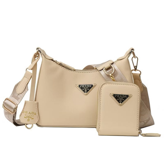 Crossbody pr da pu beige