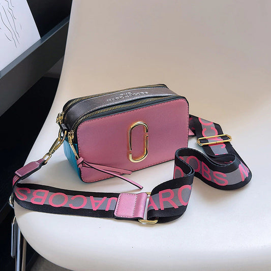 Bandolera mj Rosada metalizada