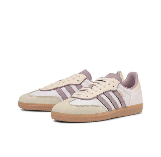 Zapatillas Sam ba blancas/lila