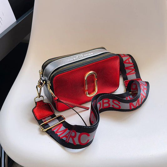 Bandolera mj Roja metalizada